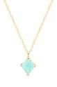 ANIA KRUK collana in argento placcato oro DUO pietra naturale oro SOPNN0756Z
