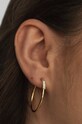 Срібні сережки з позолотою ANIA KRUK DUO золотий SMRKY1329Z