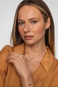 Срібні сережки з позолотою ANIA KRUK DUO SMRKY1379Z золотий