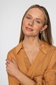 Серебряное колье с позолотой ANIA KRUK DUO золотой SMRNN1344Z