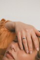 Серебряное кольцо с позолотой ANIA KRUK DUO золотой SMRPN1324Z
