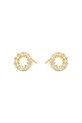 Серебряные серьги с позолотой ANIA KRUK GLAMOUR серебро золотой SMVKC1792Z