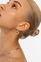 Akcesoria ANIA KRUK kolczyki srebrne GLAMOUR SMVKC1802 srebrny