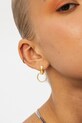 Аксесуари Срібні сережки з позолотою ANIA KRUK GLAMOUR SMVKC1802Z золотий