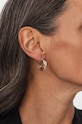 Doplňky Pozlacené stříbrné náušnice ANIA KRUK TRENDY SMVKS2640Z zlatá