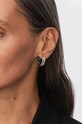 Серебряные серьги с позолотой ANIA KRUK TRENDY золотой SMVKS2640Z