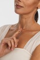 Серебряное колье с позолотой ANIA KRUK HIPPIE золотой SAKNS2350Z