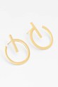 Серебряные серьги с позолотой ANIA KRUK TRENDY SLTKS3240Z золотой ZA00