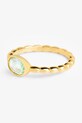 Серебряное кольцо с позолотой ANIA KRUK VINTAGE SMIPC0089Z золотой ZA00