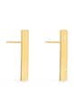 ANIA KRUK kolczyki ze srebra pokrytego złotem BLAIR pozłacane złoty SMVKS2370Z