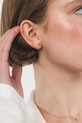 Akcesoria ANIA KRUK kolczyki ze srebra pokrytego złotem DUO SOPKN0887Z złoty