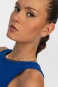 Срібні сережки з позолотою ANIA KRUK TRENDY золотий SGCKS3170Z