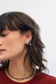 Accesorii ANIA KRUK cercei VINTAGE MRUKM2760 argintiu
