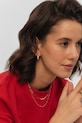 Позолочені сережки ANIA KRUK TRENDY золотий MRUKM3120Z