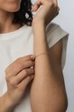 Akcesoria ANIA KRUK bransoletka srebrna pozłacana DUO SMIAN0882Z złoty
