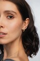 ANIA KRUK kolczyki srebrne pozłacane GLAMOUR złoty SMIKC0682Z