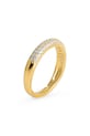 ANIA KRUK pierścionek ze srebra pokrytego złotem GLAMOUR srebro złoty SMIPC0672Z
