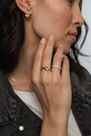 ANIA KRUK pierścionek ze srebra pokrytego złotem GLAMOUR złoty SMIPC0672Z