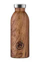 hnedá 24bottles - Termo fľaša Clima Sequoia Wood 500ml Unisex