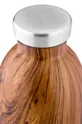24bottles - Термопляшка Clima Sequoia Wood 500ml коричневий