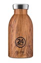 24bottles - sticlă thermos Clima Sequoia Wood 330ml outdoor maro Clima.330.Sequoia.Wood