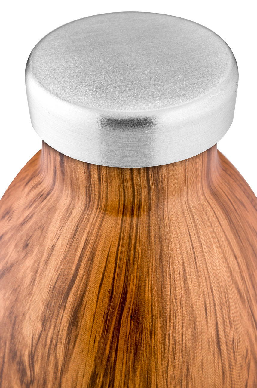 24bottles - Termosz Clima Sequoia Wood 330ml barna