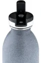 24bottles - Μπουκάλι Urban Bottle Tempo Grey 500ml μαύρο