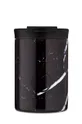 μαύρο 24bottles - Θερμική κούπα Travel Tumbler Black Marble 350ml Unisex