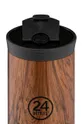 24bottles - Θερμική κούπα Travel Tumbler Sequoia Wood 350ml καφέ