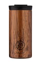 24bottles - Termo hrnček Travel Tumbler Sequoia Wood 600ml hnedá Tumbler.600.SequoiaWoo