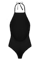 MUUV Strój kąpielowy TIED HALTER czarny kostium.TIED.HALTER