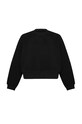MUUV. bluza bawełniana SMOOTH COTTON czarny bluza.SMOOTH.COTTON.bla