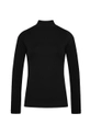 czarny MUUV. Longsleeve Standup Collar