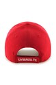 47 brand Czapka Liverpool FC EPL.MVP04WBV.RDB czerwony ZA00