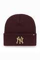 Čepice 47brand Mlb New York Yankees středně silná burgundské B.HYMKM17ACE.KMA