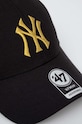 Кепка 47 brand MLB New York Yankees B.MTLCS17WBP.BKE чёрный AA00