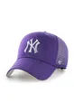 μωβ Καπέλο 47 brand Mlb New York Yankees Unisex
