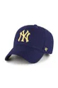 тёмно-синий Хлопковая кепка 47brand Mlb New York Yankees Unisex