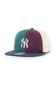 Bavlněná čepice 47brand Mlb New York Yankees nášivka burgundské B.MELRL17GWP.NY