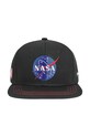 Bavlněná baseballová čepice Capslab X Nasa CL.NASA.1.US2 černá ZA00