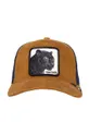 Goorin Bros czapka z daszkiem brązowy