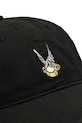 Бавовняна бейсболка Capslab x Asterix чорний CL.AST1.1.CD.AST