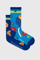 modrá Ponožky Capslab X Chupa Chups Unisex