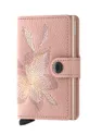 ροζ Secrid δερμάτινο πορτοφόλι Γυναικεία