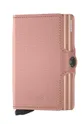 Secrid - Кожаный кошелек розовый