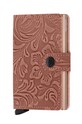 Кожаный кошелек Secrid синтетический розовый Mor.ROSE