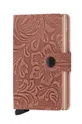 ružová Kožená peňaženka Secrid Dámsky
