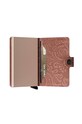 Accesorii Secrid Portofel de piele Mor.ROSE roz