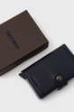 navy Secrid leather wallet