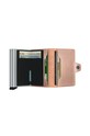 Secrid Portofel de piele roz TMe.Rose